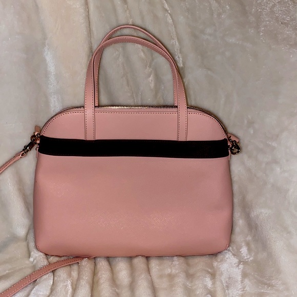 Kate Spade satchel-Medium pink & burgundy - Picture 6 of 6